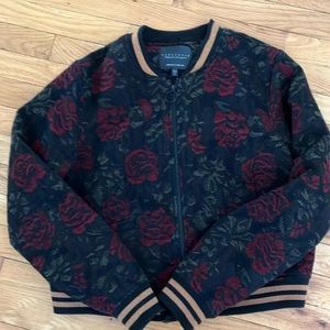 Sanctuary Floral Bomber Jacket